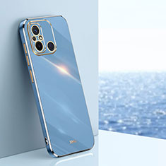 Ultra-thin Silicone Gel Soft Case Cover XL1 for Xiaomi Redmi 11A 4G Blue
