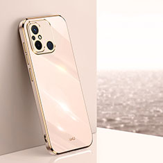Ultra-thin Silicone Gel Soft Case Cover XL1 for Xiaomi Redmi 11A 4G Gold