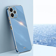 Ultra-thin Silicone Gel Soft Case Cover XL1 for Xiaomi Redmi 12 5G Blue