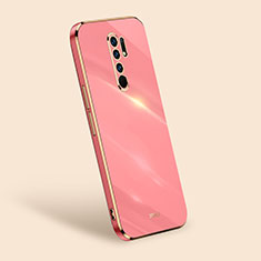 Ultra-thin Silicone Gel Soft Case Cover XL1 for Xiaomi Redmi 9 Prime India Hot Pink