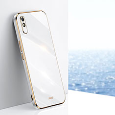 Ultra-thin Silicone Gel Soft Case Cover XL1 for Xiaomi Redmi 9A White