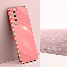Ultra-thin Silicone Gel Soft Case Cover XL1 for Xiaomi Redmi 9T 4G Hot Pink