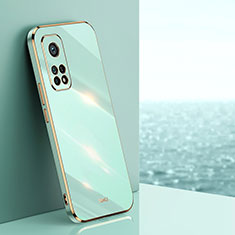 Ultra-thin Silicone Gel Soft Case Cover XL1 for Xiaomi Redmi K30S 5G Green