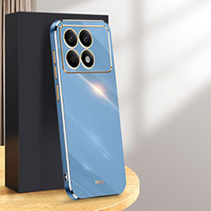 Ultra-thin Silicone Gel Soft Case Cover XL1 for Xiaomi Redmi K70 5G Blue