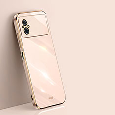 Ultra-thin Silicone Gel Soft Case Cover XL1 for Xiaomi Redmi Note 11R 5G Gold