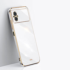Ultra-thin Silicone Gel Soft Case Cover XL1 for Xiaomi Redmi Note 11R 5G White