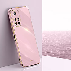 Ultra-thin Silicone Gel Soft Case Cover XL1 for Xiaomi Redmi Note 11S 5G Pink