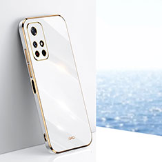 Ultra-thin Silicone Gel Soft Case Cover XL1 for Xiaomi Redmi Note 11S 5G White