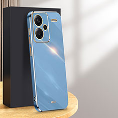 Ultra-thin Silicone Gel Soft Case Cover XL1 for Xiaomi Redmi Note 13 Pro+ Plus 5G Blue
