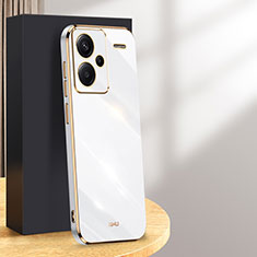 Ultra-thin Silicone Gel Soft Case Cover XL1 for Xiaomi Redmi Note 13 Pro+ Plus 5G White