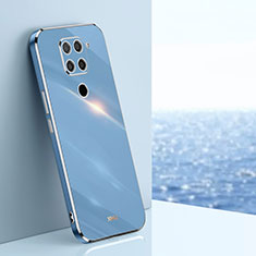 Ultra-thin Silicone Gel Soft Case Cover XL1 for Xiaomi Redmi Note 9 Blue