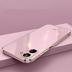 Ultra-thin Silicone Gel Soft Case Cover XL2 for Realme 10 Pro 5G Clove Purple