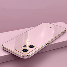 Ultra-thin Silicone Gel Soft Case Cover XL2 for Realme Narzo 50A Prime Clove Purple