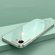 Ultra-thin Silicone Gel Soft Case Cover XL2 for Realme Narzo 50i Prime Green