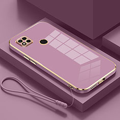 Ultra-thin Silicone Gel Soft Case Cover XL2 for Xiaomi POCO C3 Purple