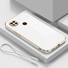 Ultra-thin Silicone Gel Soft Case Cover XL2 for Xiaomi POCO C3 White