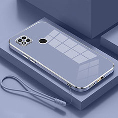 Ultra-thin Silicone Gel Soft Case Cover XL2 for Xiaomi Redmi 9C NFC Lavender Gray