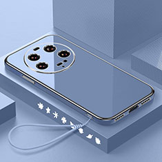 Ultra-thin Silicone Gel Soft Case Cover XL3 for Xiaomi Mi 13 Ultra 5G Lavender Gray