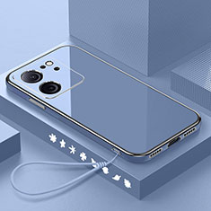 Ultra-thin Silicone Gel Soft Case Cover XL3 for Xiaomi Mi 13T 5G Lavender Gray