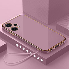 Ultra-thin Silicone Gel Soft Case Cover XL3 for Xiaomi Poco F5 5G Purple