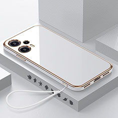 Ultra-thin Silicone Gel Soft Case Cover XL3 for Xiaomi Poco F5 5G White
