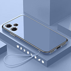 Ultra-thin Silicone Gel Soft Case Cover XL3 for Xiaomi Redmi 12 5G Lavender Gray