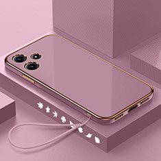 Ultra-thin Silicone Gel Soft Case Cover XL3 for Xiaomi Redmi 12 5G Purple