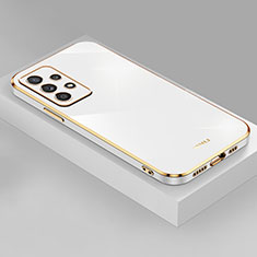 Ultra-thin Silicone Gel Soft Case Cover XL4 for Samsung Galaxy A52 5G White