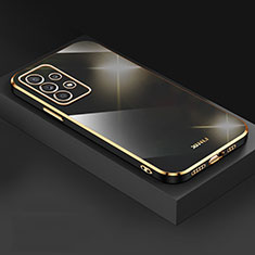 Ultra-thin Silicone Gel Soft Case Cover XL4 for Samsung Galaxy A72 5G Black