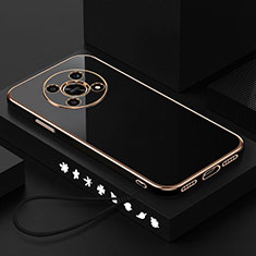 Ultra-thin Silicone Gel Soft Case Cover XL6 for Huawei Nova Y91 Black
