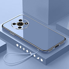 Ultra-thin Silicone Gel Soft Case Cover XL6 for Huawei Nova Y91 Lavender Gray