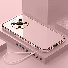 Ultra-thin Silicone Gel Soft Case Cover XL6 for Huawei Nova Y91 Pink