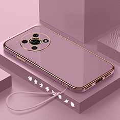 Ultra-thin Silicone Gel Soft Case Cover XL6 for Huawei Nova Y91 Purple