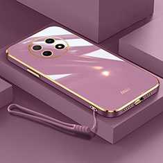 Ultra-thin Silicone Gel Soft Case Cover XL7 for Huawei Nova Y91 Purple