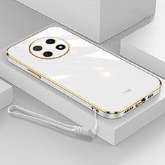 Ultra-thin Silicone Gel Soft Case Cover XL7 for Huawei Nova Y91 White
