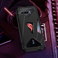 Ultra-thin Silicone Gel Soft Case Cover ZJ1 for Asus ROG Phone 3 Strix ZS661KS Black
