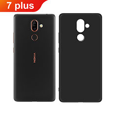 Ultra-thin Silicone Gel Soft Case for Nokia 7 Plus Black