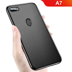 Ultra-thin Silicone Gel Soft Case for Oppo A7 Black