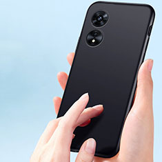 Ultra-thin Silicone Gel Soft Case for Oppo Reno8 T 5G Black