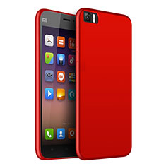 Ultra-thin Silicone Gel Soft Case for Xiaomi Mi 3 Red