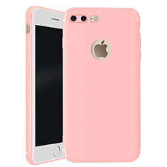 Ultra-thin Silicone Gel Soft Case S01 for Apple iPhone 7 Plus Pink