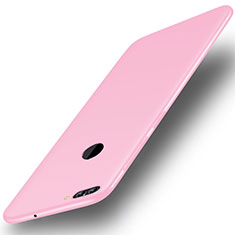 Ultra-thin Silicone Gel Soft Case S01 for Huawei Y9 (2018) Pink