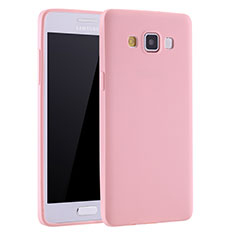 Ultra-thin Silicone Gel Soft Case S01 for Samsung Galaxy A7 SM-A700 Pink