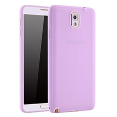 Ultra-thin Silicone Gel Soft Case S01 for Samsung Galaxy Note 3 N9000 Purple