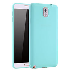 Ultra-thin Silicone Gel Soft Case S01 for Samsung Galaxy Note 3 N9000 Sky Blue