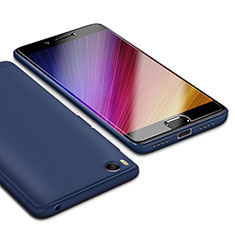 Ultra-thin Silicone Gel Soft Case S01 for Xiaomi Mi 5 Blue