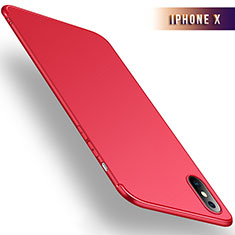 Ultra-thin Silicone Gel Soft Case S02 for Apple iPhone X Red