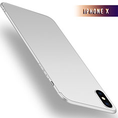Ultra-thin Silicone Gel Soft Case S02 for Apple iPhone Xs White