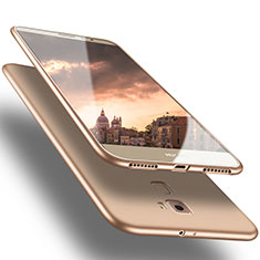 Ultra-thin Silicone Gel Soft Case S02 for Huawei Mate S Gold