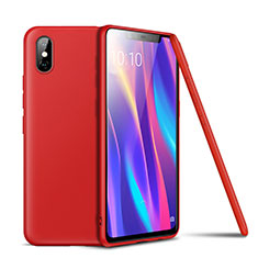 Ultra-thin Silicone Gel Soft Case S02 for Xiaomi Mi 8 Pro Global Version Red
